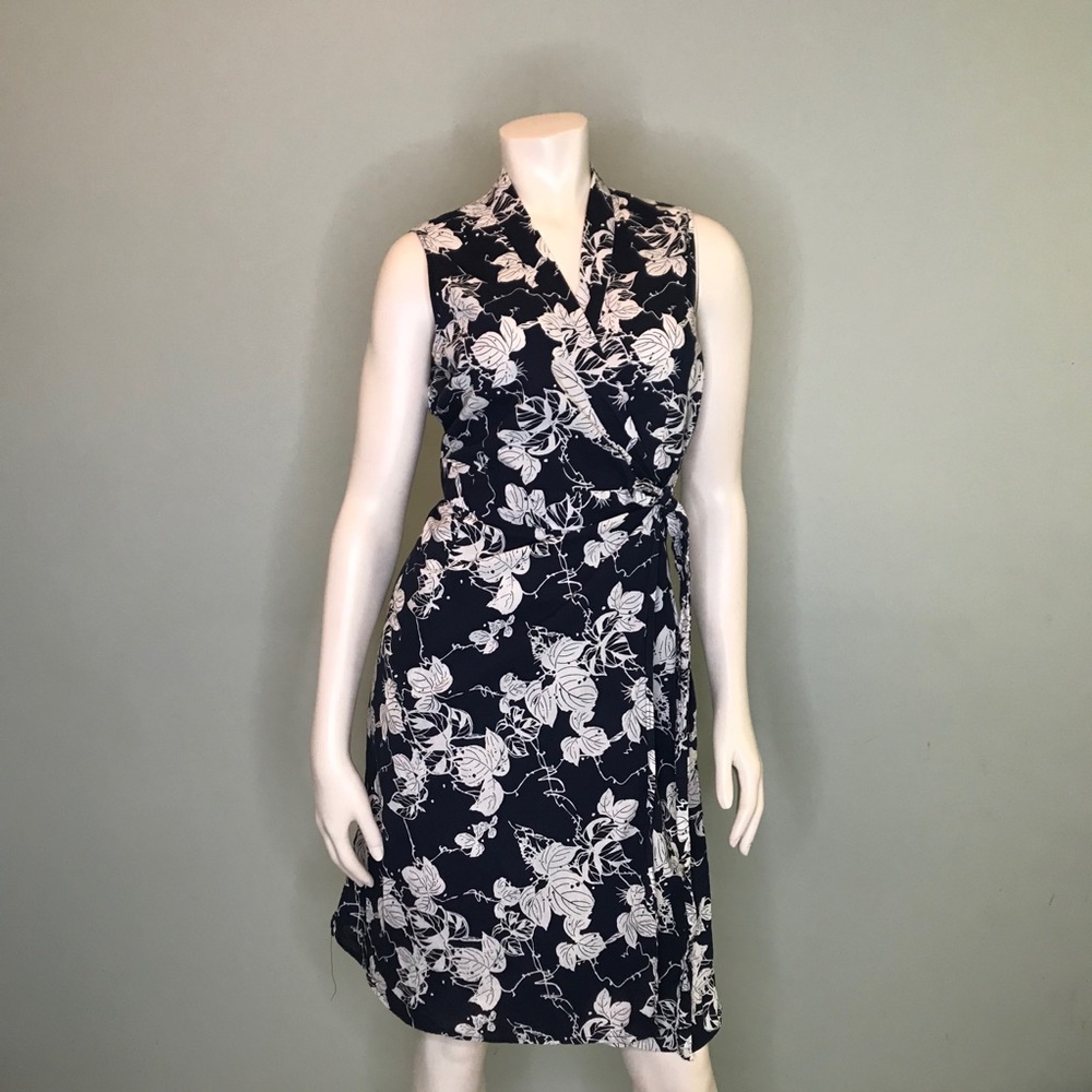Floral Wrap Dress